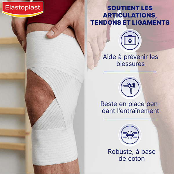 Sport Bande Adhésive Elastique 10cm x 2,5m