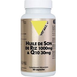 Huile de Son de Riz 1000mg Q10 60caps