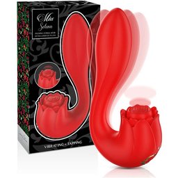 Selena Stimulateur Vibrating + Tapping Rouge 1ut