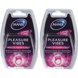 Manix® Pleasure Vibes Anneau Vibrant 3 Vitesses