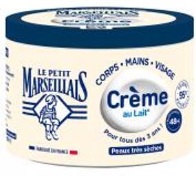 Crème au Lait Hydratation 48H Peaux Très Sèches Dès 3 ans 360 ml - Pot 360 ml