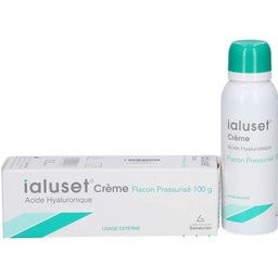 Ialuset Crème Acide Hyaluronique Flacon Pressurisé 100g