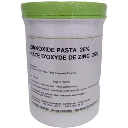Pâte d'Oxyde de Zinc 25 %