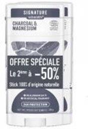 Déodorant Charbon & Magnésium Lot de 2 - Lot 2 x 75 g