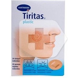 Tiritas™ plastique rond rond 20 pcs