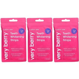 Smilepen Pop Teeth Whitening Strips Very Berry