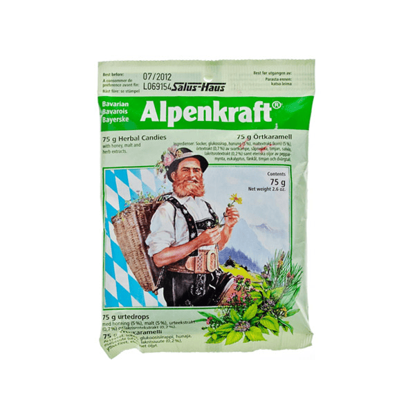 Bonbons aux Plantes Alpenkraft 75g