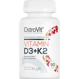 Vitamina D3 + K2 90comp