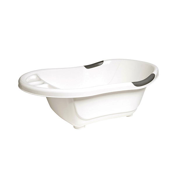 Baignoire Rigide avec Bouchon de Vidange Blanche