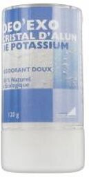Deo'Exo Cristal d'Alun 120 g en Présentoir - Bloc 120 g