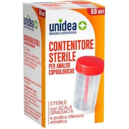 Récipient Stérile pour Analyse Fécale 60ml