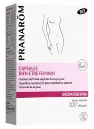 Pranarôm Aromafemina Capsules Bien-Être Féminin Bio 30 Capsules - Boîte 30 capsules