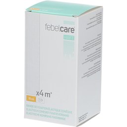 Febelcare® Haft Bande de fixation élastique cohésive 10 cm x 4 m