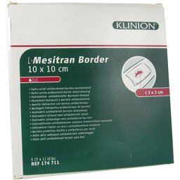 L - Mesitran Compresse Border 10 x 10 Cm