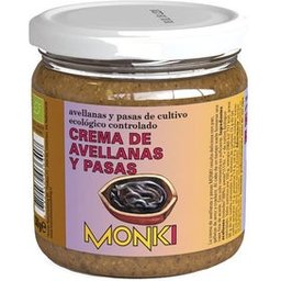 Crème de noisettes et raisins secs Bio 330g