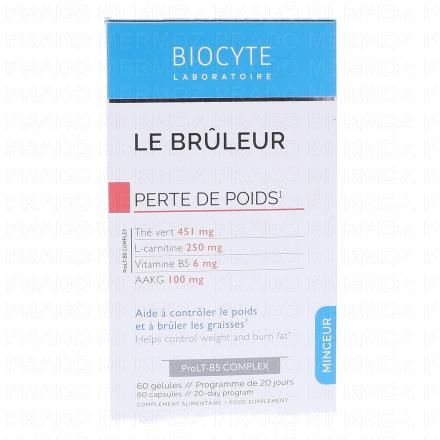 Le Bruleur Perte de poids x60 gélules