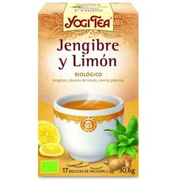 jengibre y limón 17 bolsas 17 bolsas