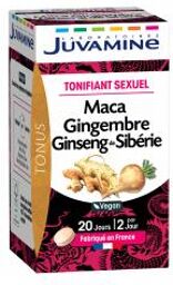 Maca Gingembre Ginseng de Siberie Tonifiant Sexuel 40 Comprimés - Pot 40 comprimés