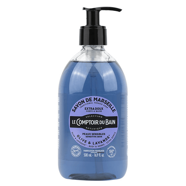Savon de Marseille Olive Lavande Extra Doux 500ml