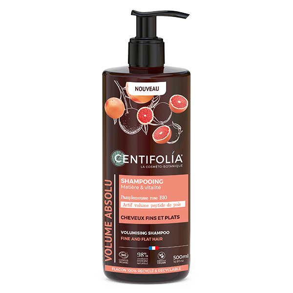 Volume Absolu Shampoing Cheveux Fins et Plats Bio 500ml