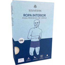Boxer pour Fuite Urinaire Noir 2xL 1ut