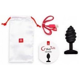 Plug Twist avec vibration noir 1pc