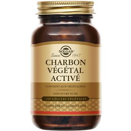 Charbon Végétal - Digestion - Detox - Système digestif - 100 gélules végétales