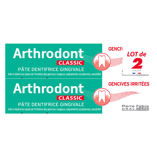 Classic Pâte Dentifrice Lot de 2 x 75ml