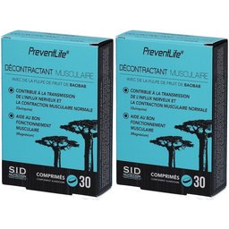 PreventLife Décontractant Musculaire