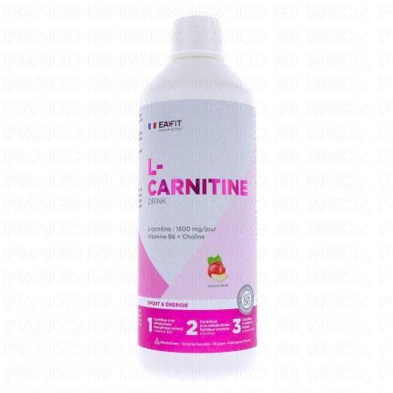 L-carnitine drink sport et énergie flacon de 500ml
