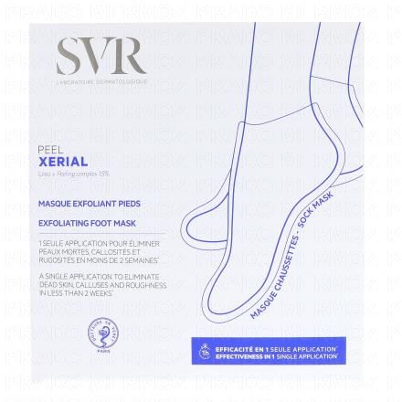 Xérial Peel masque exfoliant pieds
