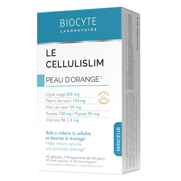 Le Cellulislim Minceur Peau d'Orange Drainage 60 gélules