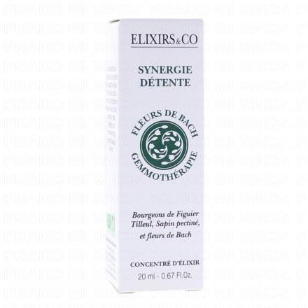 ELIXIRS & CO Fleur de Bach Synergie Détente bio 20ml