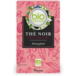 Nutrisanté Thé Noir Antioxydant Fruits Rouges Bio 20 Sachets