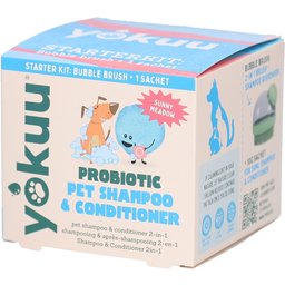 Shampooing & Après-shampooing Probiotiques pour Animaux Kit de Démarrage