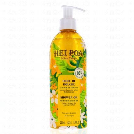 HEI POA Huile de douche Monoï de Tahiti Ao Flacon 250ml