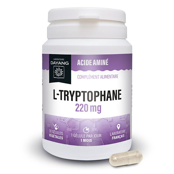 L-Tryptophane 220mg 30 gélules