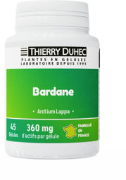Bardane : Conditionnement - 180 gélules