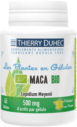 Maca BIO 500 mg : Conditionnement - 45 gélules