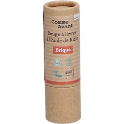 Rouge à lèvres bio à l'huile de ricin - Brique