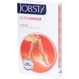 Jobst Ultrasheer Bas Genoux Classe 1 Ad Régulier Softfit Naturel Medium