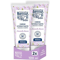LE Tout Petit Marseillais Crème Hydratante Bébé Amande Douce