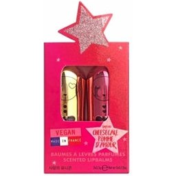 Coffret Duo Baume À Lèvres Parfumés Metal 2x3,5g