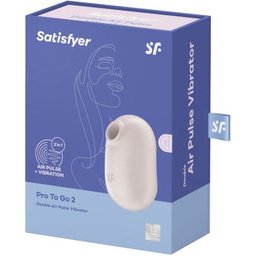 Pro To Go 2 Stimulateur et Vibrateur Beige 1ut