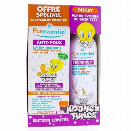 Anti-Poux - Coffret Poux Edition Limitée Looney Tunes