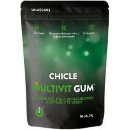 WUGUM Multivit ES Chewing-gum 10 pièces