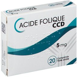 Laboratoire C.c.d. Acide Folique 5 mg