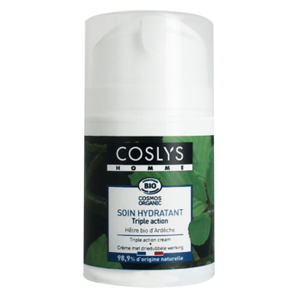 Homme Soin Hydratant Triple Action Bio 50ml