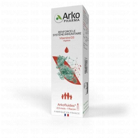 Arkofluides - Vitamine D3 Végétale 2000UI 15ml
