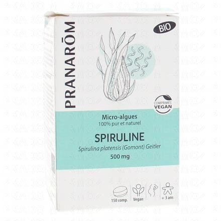 Spiruline Micro-algues 500ml boite de 150 comprimés